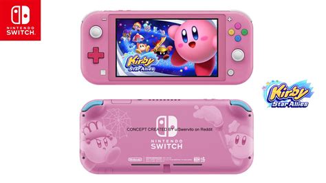 Fan-Art: How A Kirby-Themed Switch Lite Might Look Like - NintendoSoup