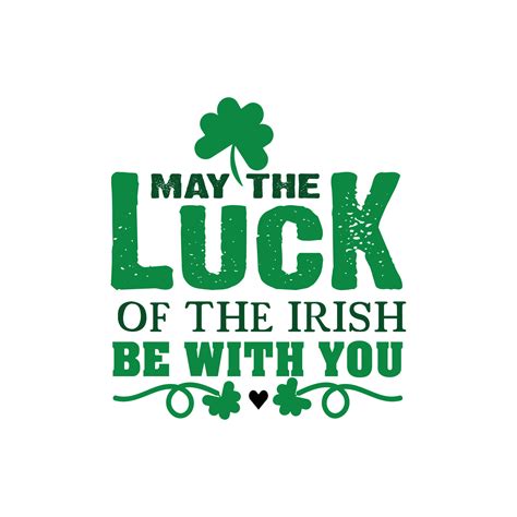 St. Patrick's Day Quotes and lettering vector T-shirt design 13350421 ...