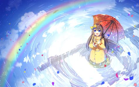 Rainbow Anime Wallpapers - Wallpaper Cave