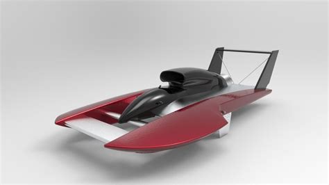 Hydroplane 3D model | CGTrader