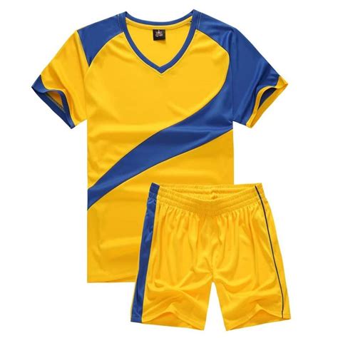 Kids Soccer Uniforms Boys Sport Jersey & Shorts Set Short Sleeve Shirts ...