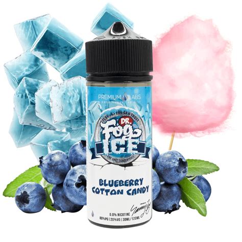 Blueberry Cotton Candy ICE | Flavors by Dr. Fog | inTaste