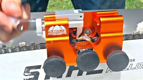 Timberline Chainsaw Sharpener Test - YouTube