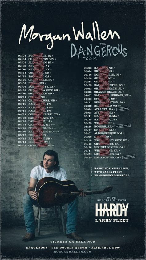 Morgan Wallen Has Nearly Sold Out His Entire 2022 Tour With More Than ...