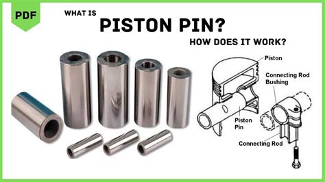 What is Piston Pin? Types, Parts, Function, Pin Offset [PDF]