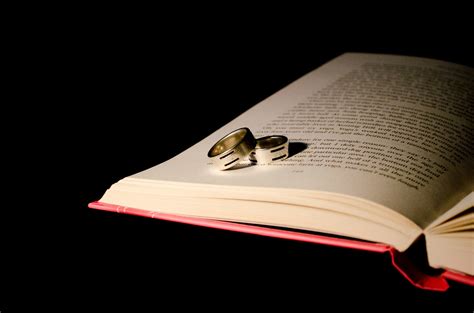 Book And Rings Free Stock Photo - Public Domain Pictures