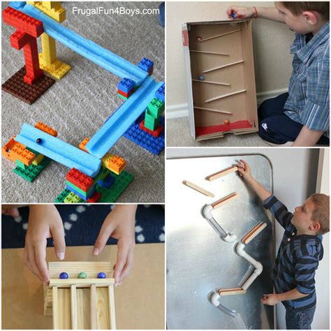 Fun STEM Challenges for Kids: The Best Marble Runs to Build - Frugal ...