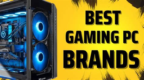 Best Gaming PC BRANDS in 2024 (TOP 5) - YouTube