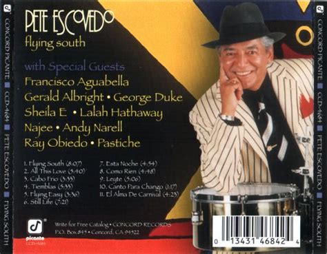 Pete Escovedo - Flying South (1995) FLAC