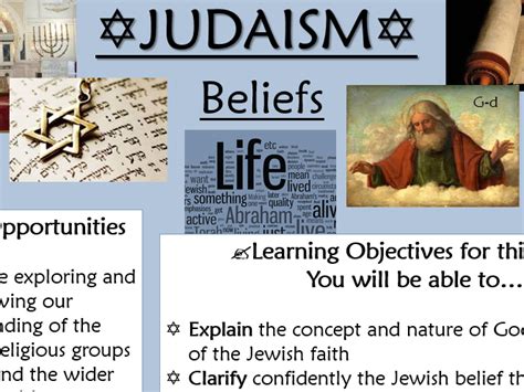 RE GCSE AQA Judaism Beliefs - L1 Intro and the Nature of God part 1 ...