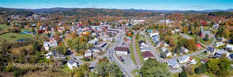 Lyndonville, VT Fall Foliage Panorama