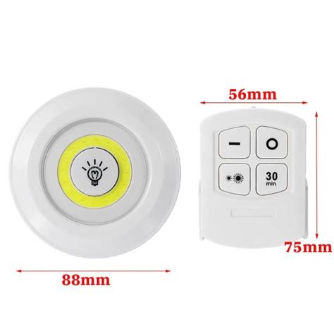 LED light with Remote control set of 3 - Buyon.pk