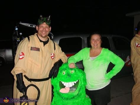 Ghostbusters and Slimer - Group Halloween Costume Idea | DIY Costume ...