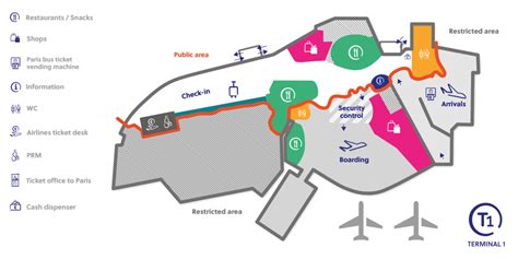 Paris Beauvais Airport Map - Map Of Campus