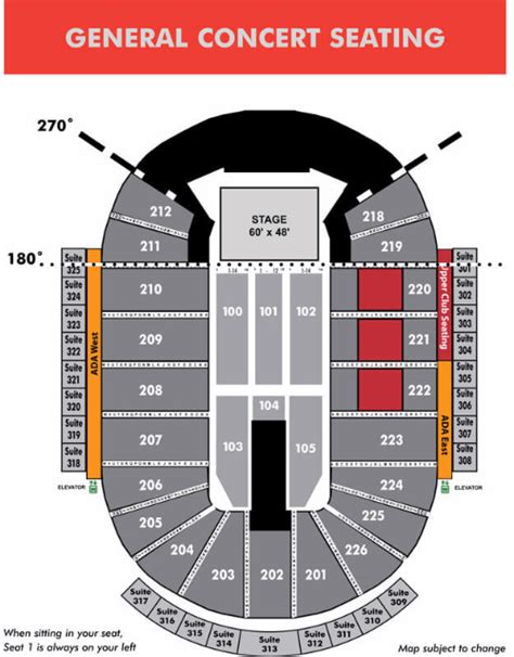 Seating Maps | Ticketstar