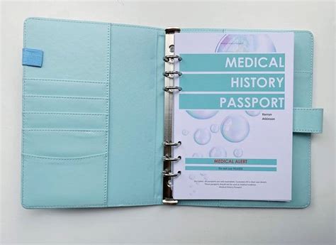 Mitrofanoff Passports – Medical History Passports