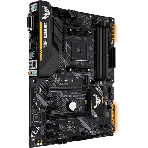 ASUS TUF GAMING B450-PLUS ATX Gaming Motherboard with Aura Sync RGB LED ...