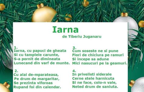 Poezie Iarna De Tiberiu Juganaru Poezii Iarnă Preșcolari | Free Nude ...