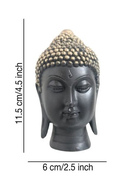 RESIN BUDDHA HEAD 4.5 INCH, Home at Rs 85 in Jaipur | ID: 2852878046630