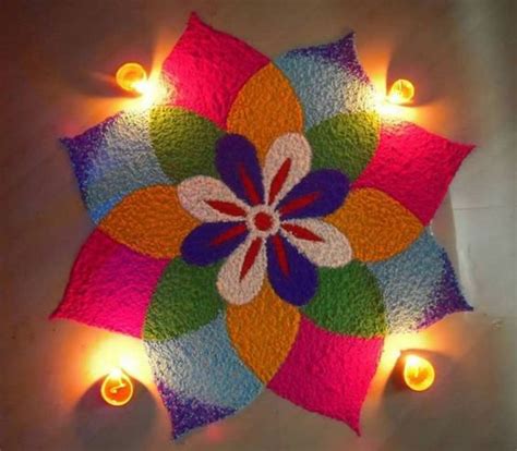 Brighten Up Your Home This Diwali With These 20 Easy-To-Do Rangoli Designs