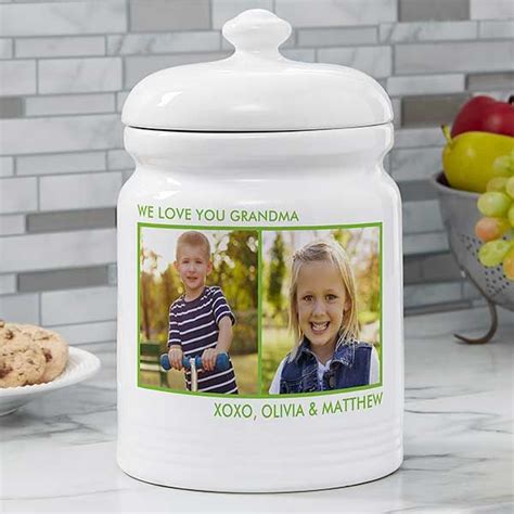 Personalized Cookie Jars - Picture Perfect Two Photos | Personalised ...