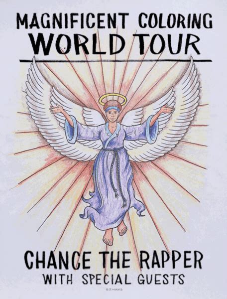 Chance The Rapper Announces 'Magnificent Coloring World Tour' - Pursuit Of Dopeness