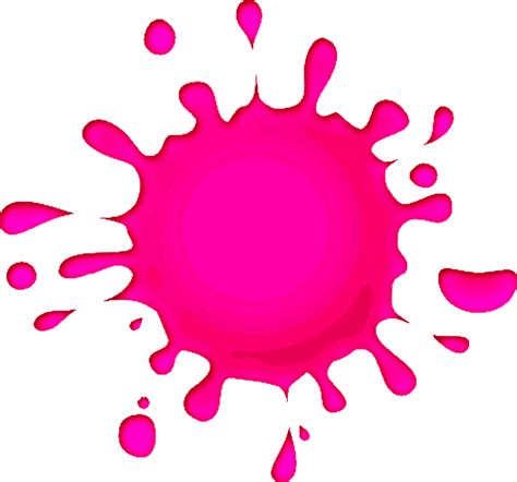 Pink Paint Splatter - ClipArt Best