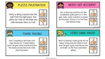 ANGER MANAGEMENT Scenario Choice Cards | Made By Teachers