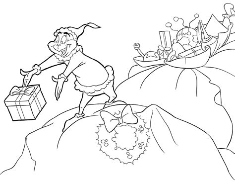 Grinch Whoville Coloring Pages