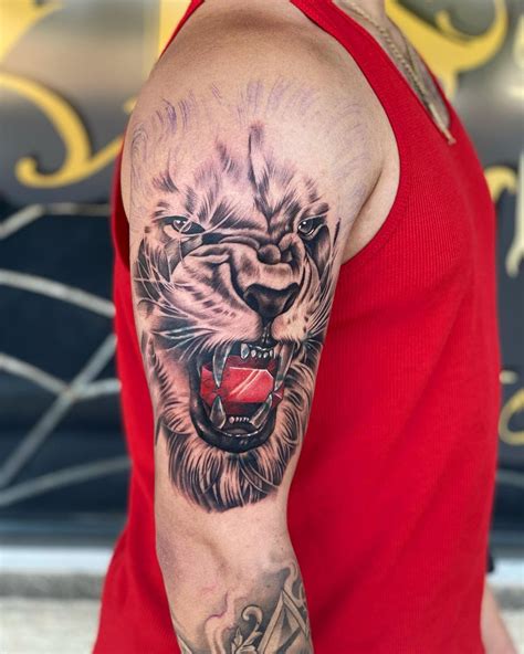 Lion Roar Tattoo