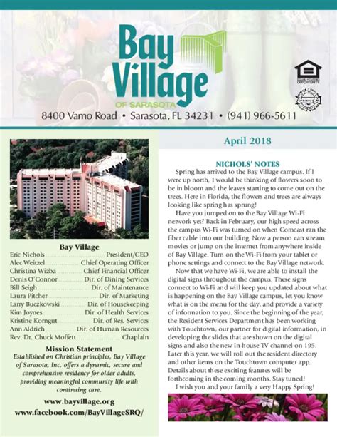 Bay Village | Senior Living Community Assisted Living, Nursing Home, Independent Living, CCRC in ...