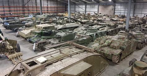 The Workshop/storage hall at Bovington Tank Museum : TankPorn