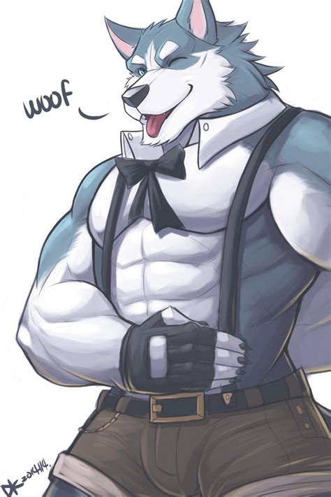 Muscle Wolf Abs by pseudoradio on DeviantArt