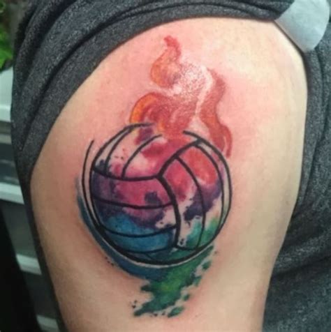 25 Amazing Volleyball Tattoos Designs with Meanings and Ideas - Body Art Guru