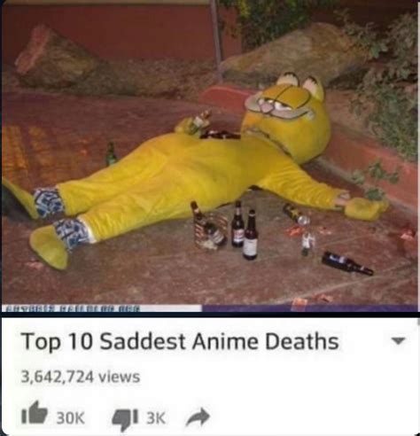 Top 10 Saddest Anime Deaths Meme - Anime Deaths Saddest Memes Meme Shitposts Parodies List Dank ...