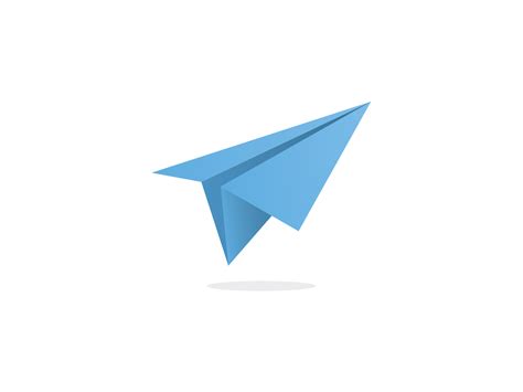 Paper Plane Logo by Rohit on Dribbble