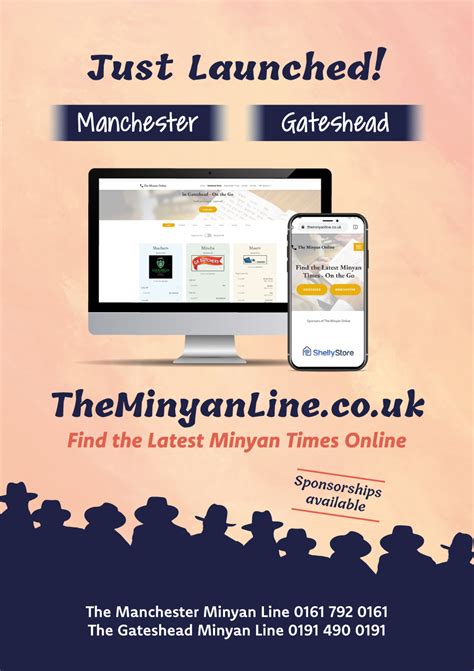 The Minyan Online - Davening Times | TheMinyanLine.co.uk