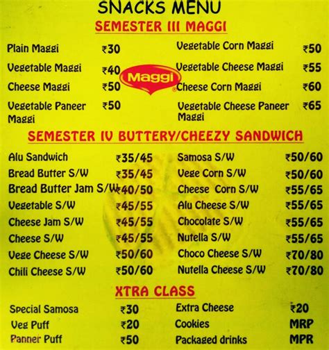 Menu of MBA Chaiwala, Whitefield, Bangalore | Dineout discovery