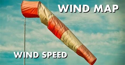 Radar Live: WIND SPEED - Wind direction and gusts on map