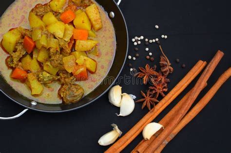 Indian curry and spices. stock image. Image of traditional - 34563997