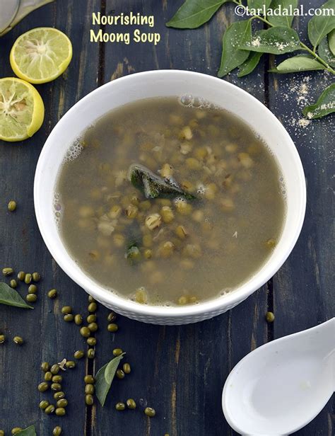 Nourishing Moong Soup recipe, healthy moong soup, moong soup