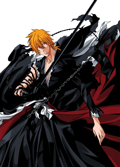 Ichigo Kurosaki Getsuga Tenshou Bleach getsuga gifs tenshou anime manga funny eye fanaru ...