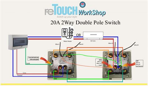 reTOUCH Workshop EP5: Double Pole switch wiring. – Broadlink Marketing ...