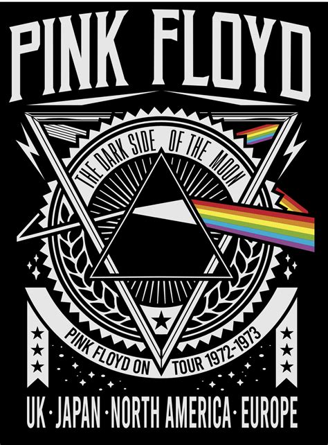 PINK FLOYD (Black) in 2022 | Pink floyd art, Pink floyd dark side, Pink floyd wallpaper