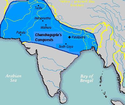 Chandragupta Maurya's Empire (Illustration) - World History Encyclopedia