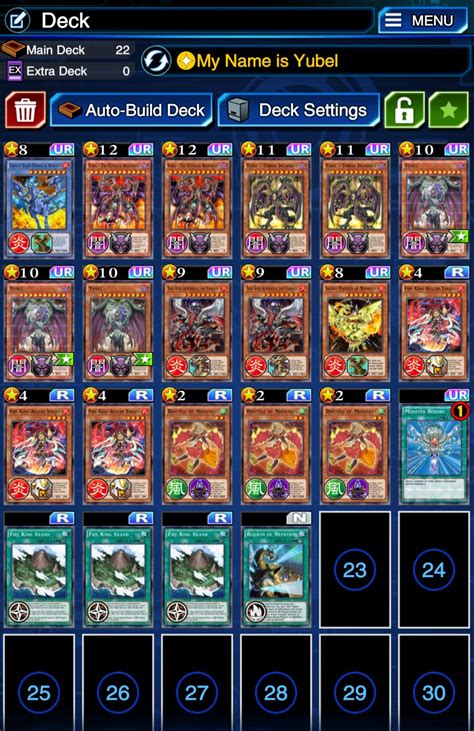 Yubel Deck Build