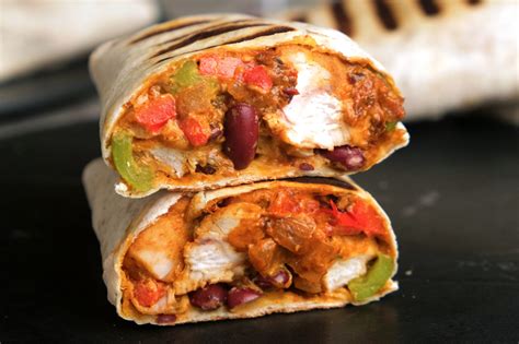 Creamy Fajita Wraps - Meal Prep - The Good Bite