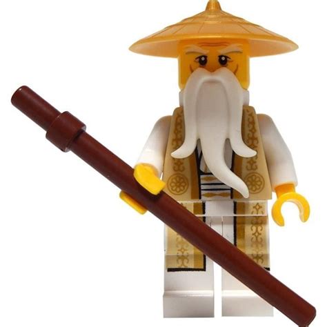 LEGO Ninjago: Sensei Wu minifigure (Tan et tenue d'or de mettre 70751) CP-OX1R-S3SG - Cdiscount ...