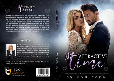 Romance Book cover Design - Attractive Time