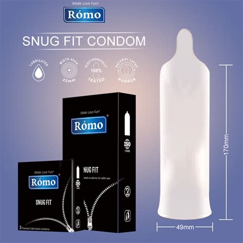 Romo snug fit condom extra small size factory supply